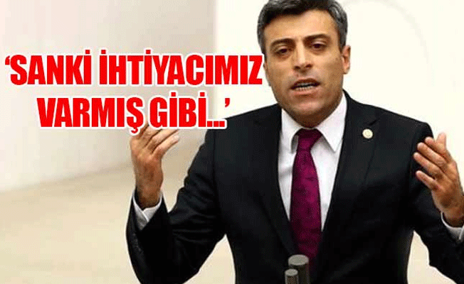 CHP'den hükümete 'ÖSO' uyarısı: Bu, tarihi bir konuşmadır...