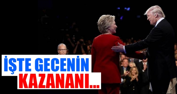 İlk raunt Clinton'ın