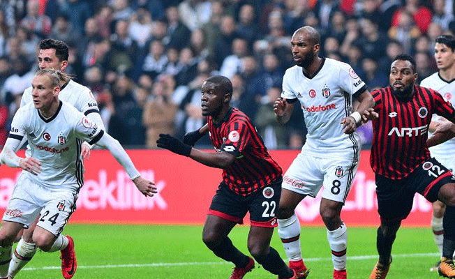 Beşiktaş-Gençlerbirliği'ni 3-1 mağlup etti
