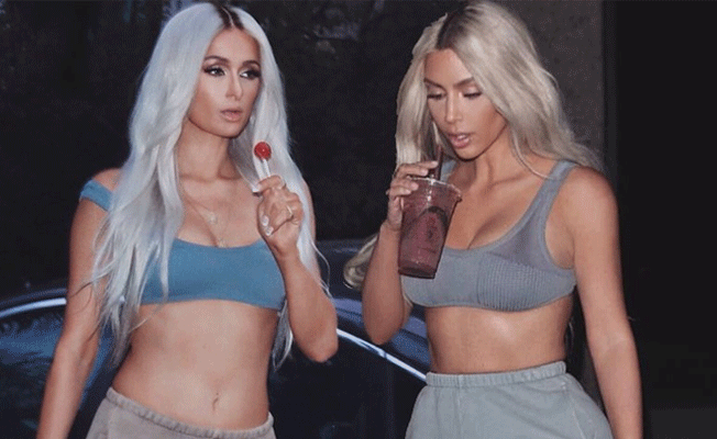 Paris Hilton reklam kampanyası için...