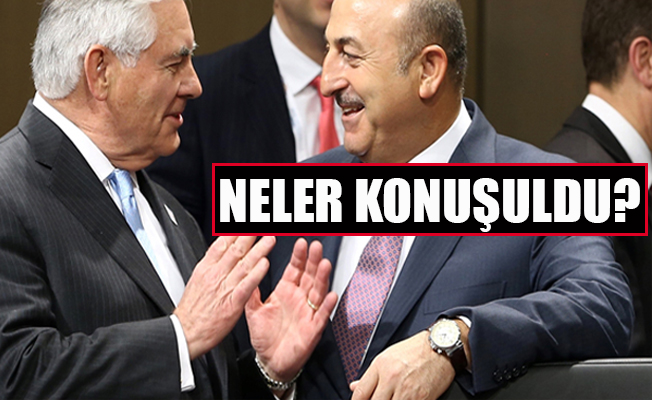 Çavuşoğlu ile Tillerson Afrin'i masaya yatırdı... ABD Menbiç hakkında ne dedi?