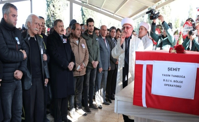 İdlib şehidi son yolculuğuna uğurlandı