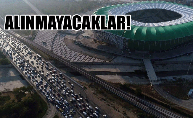 Emniyetten flaş Bursaspor-Beşiktaş maçı kararı