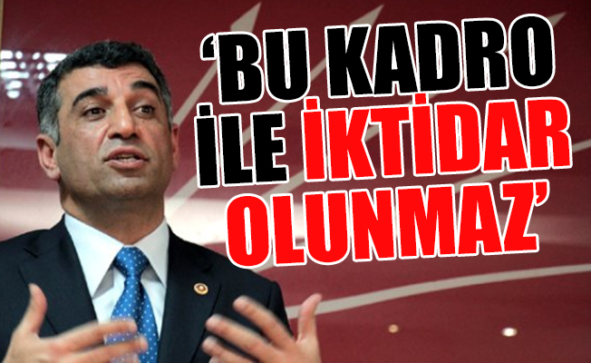 CHP'li Erol, Kılıçdaroğlu'ndan yeni PM istedi