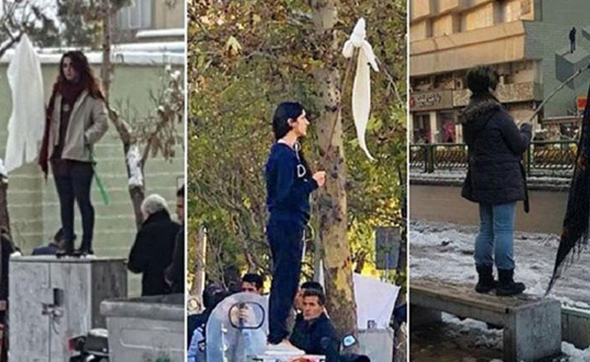 Başörtüsünü protesto ettiler... 29 kişi tutuklandı