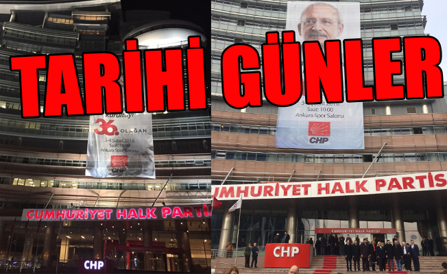 CHP Genel Merkezi'nde sıcak saatler...