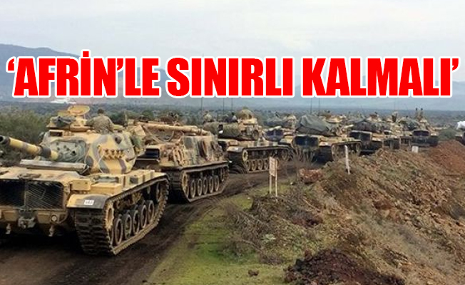 Pentagon'dan flaş Menbiç açıklaması