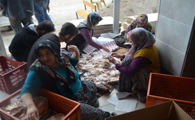 Savaştepe'den Afrin harekatına katılan Mehmetçiğe 11 bin seferberlik çöreği