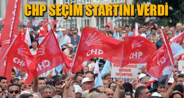 CHP seçim çalışmalarına başladı