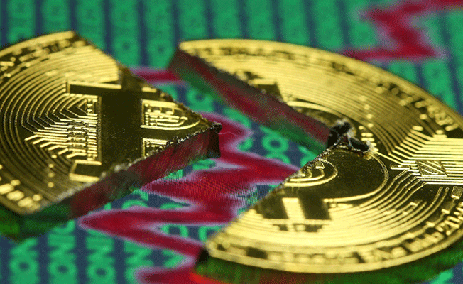 Bitcoin'in 5 günlük kaybı yüzde 34