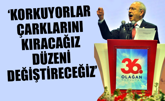 CHP lideri: Tarih yazacağız