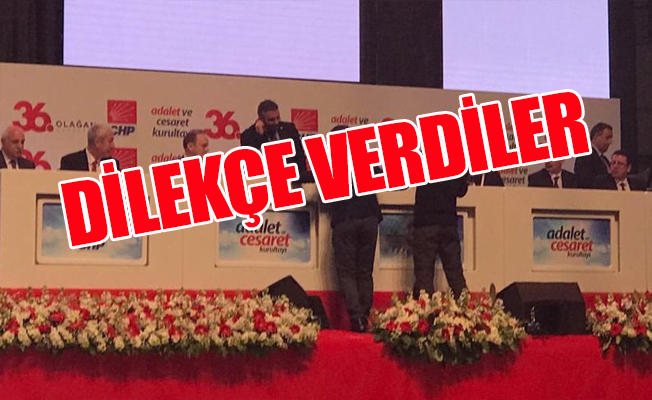 CHP kurultayında Böke ve Cihaner'den flaş teklif!