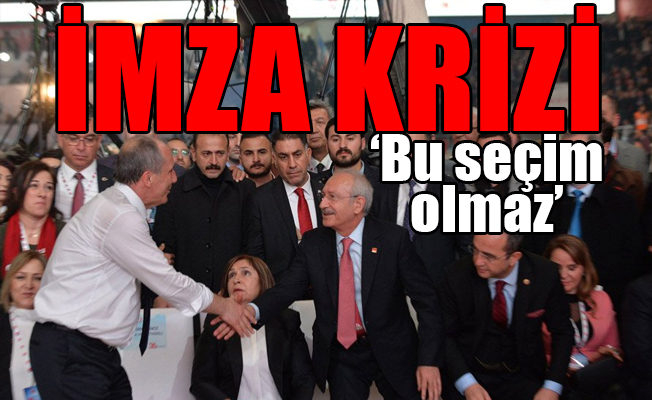 Muharrem İnce: Eğer işleme konursa; bu Kurultay iptal olur...