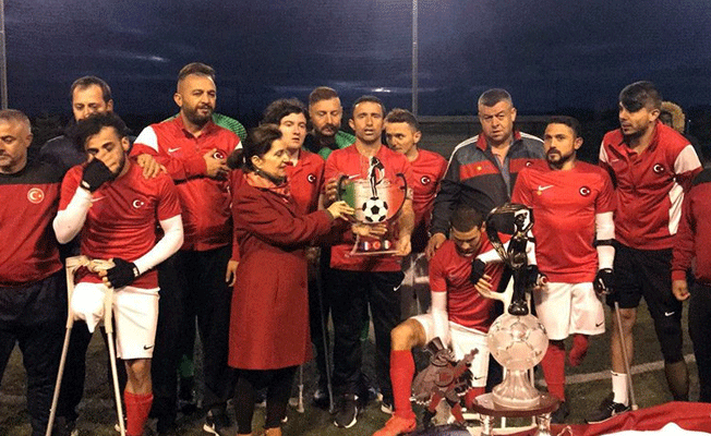 Ampute Milli Takımı'ndan bir zafer daha!