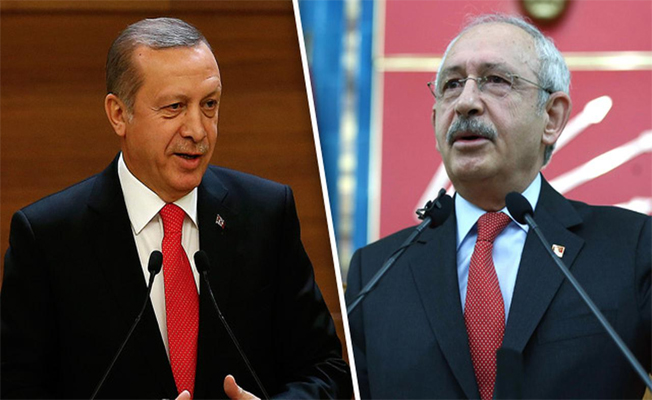 Cumhurbaşkanı Erdoğan'dan Kılıçdaroğlu'na tebrik