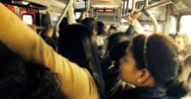 İstanbul'da halk otobüsünde taciz kamerada