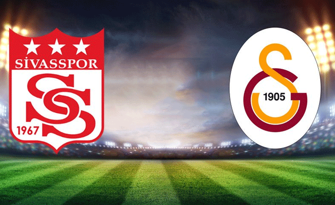 Sivasspor Galatasaray mücadelesinde ilk 11'ler belli oldu