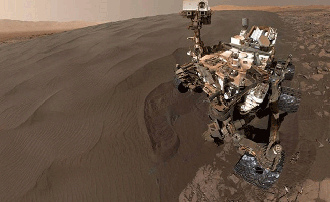 NASA'dan büyüleyici panoramik Mars görüntüsü