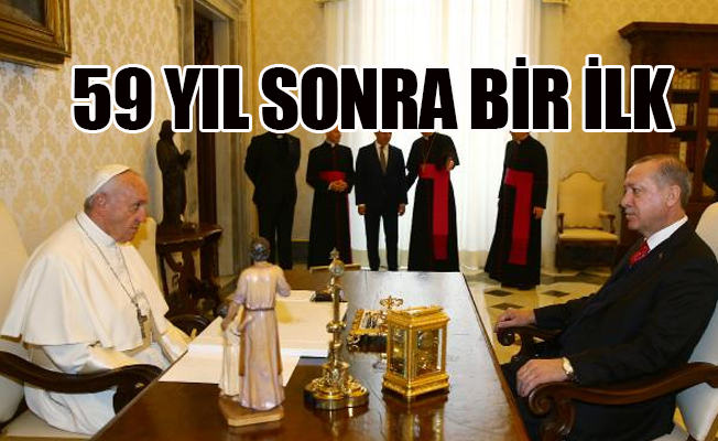 Cumhurbaşkanı Erdoğan Papa Francis ile görüştü
