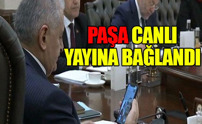 Başbakan Yıldırım, Zeytin Dalı Harekat Merkezine bağlandı