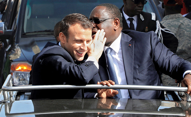Sosyal medyanın yeni gözde çifti: Macron ile Sall