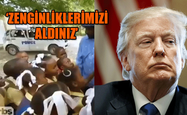 Haitili küçük kızdan ABD'ye sitem: Yardımınıza ihtiyacımız yok!