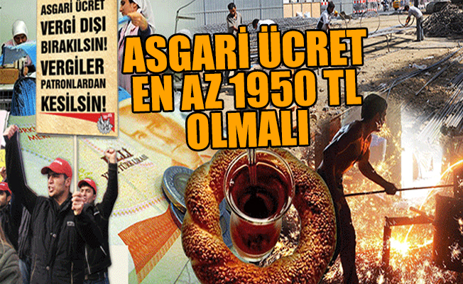 'Asgari ücret bir ayda eridi'