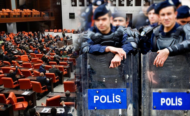 CHP'li vekil, Meclis'te polislerin hakkını da savundu