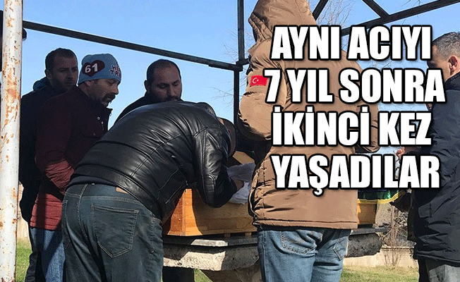 Tabutu açıp küçük kızını son kez öpüp kokladı