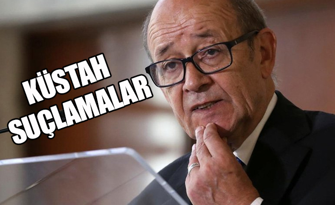 Fransa Dışişleri Bakanı Drian: Türkiye uluslararası hukuku ihlal etti