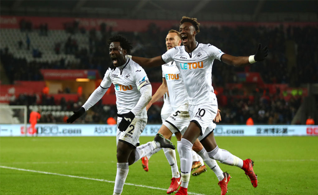 Swansea City'den gol şov... 9 gol