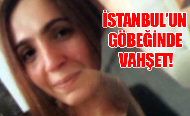 Onlarca kişinin gözleri önünde eşinin boğazını kesti