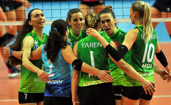 CEV Challenge Cup’ta Bursa Büyükşehir Belediyespor çeyrek finale yükseldi