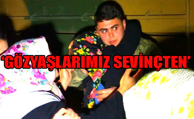 Afrin’e sevk edilen konvoyda bulunan askere otoyolda sürpriz