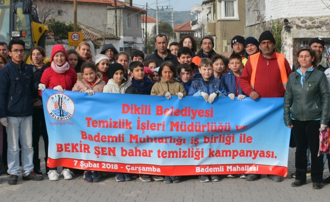 Dikilili çocuklar “vefa” için seferber oldu