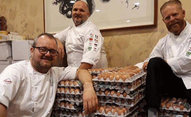 Norveç takımı yanlışlıkla 15 bin yumurta sipariş etti
