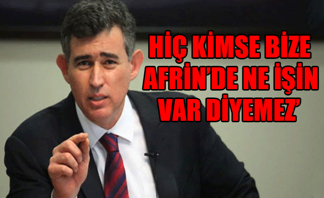 Feyzioğlu'ndan flaş Afrin açıklaması