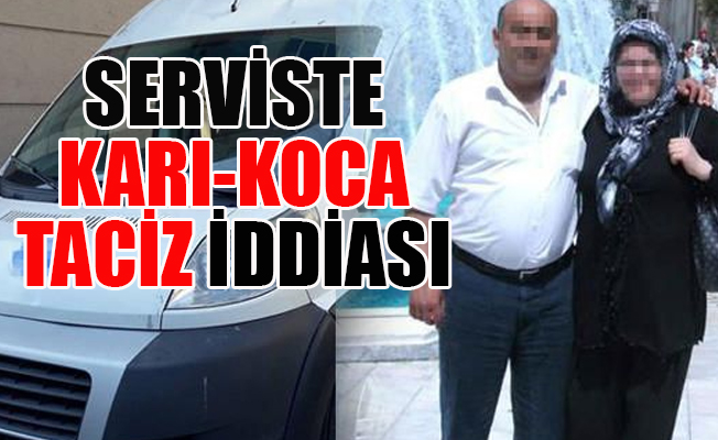 'Servis amca pantolonunu çıkarıyor...'