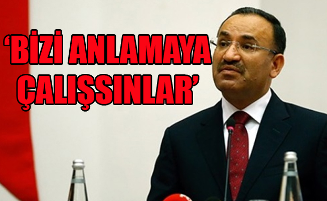 Bozdağ: Bunu ana muhalefet partisinin dillendirmesi anlaşılır gibi değildir