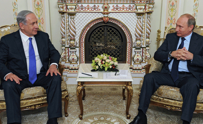 'Putin ve Netanyahu İsrail'in Suriye'deki saldırılarını görüştü'