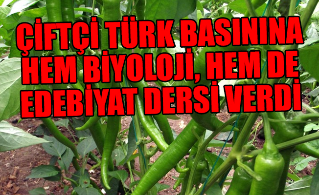 Çiftçi, Türk basınını zekasıyla dövdü