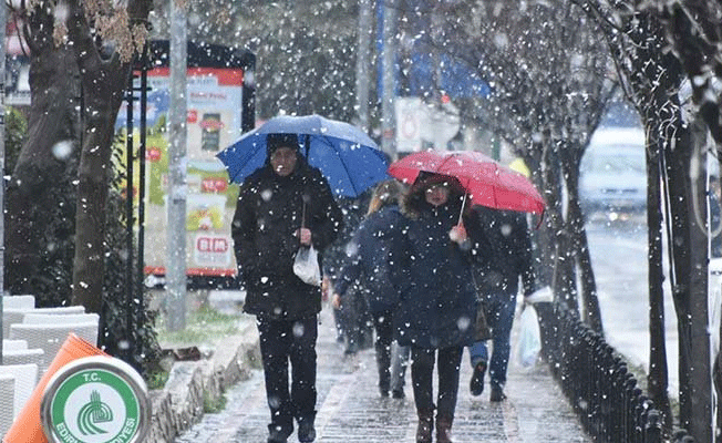 Kar Trakya’dan giriş yaptı