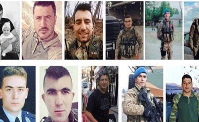 Dört büyüklerden şehitler için taziye mesajı