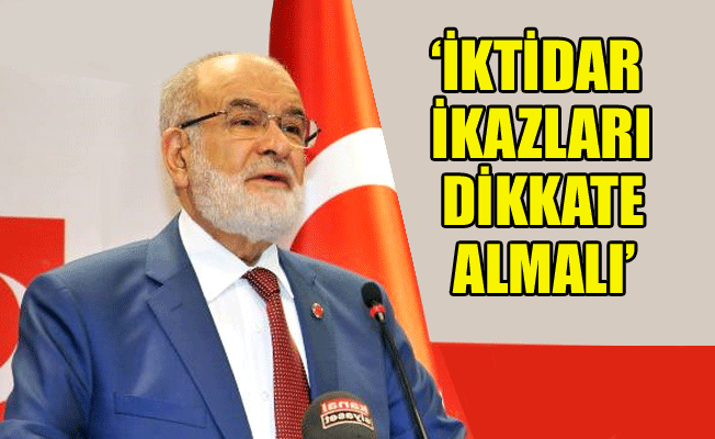 Karamollaoğlu: Amerika'nın Esad yürüyen bir cesettir demesiyle gaza geldik