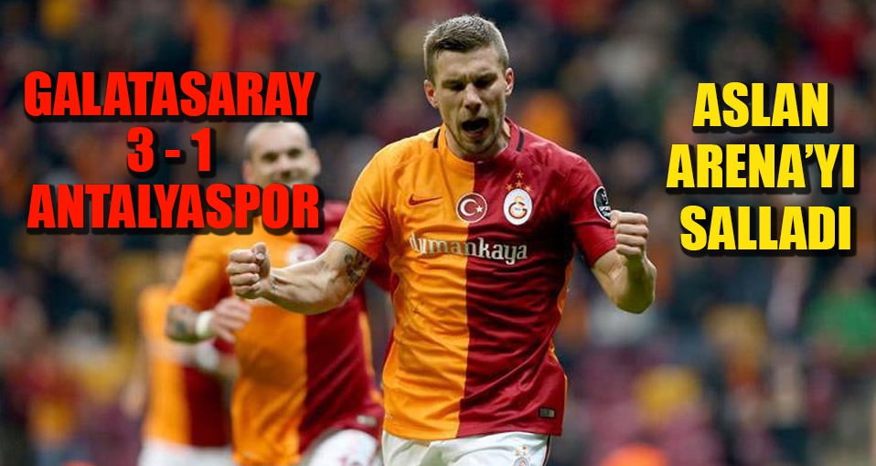 Galatasaray Arena'yı salladı