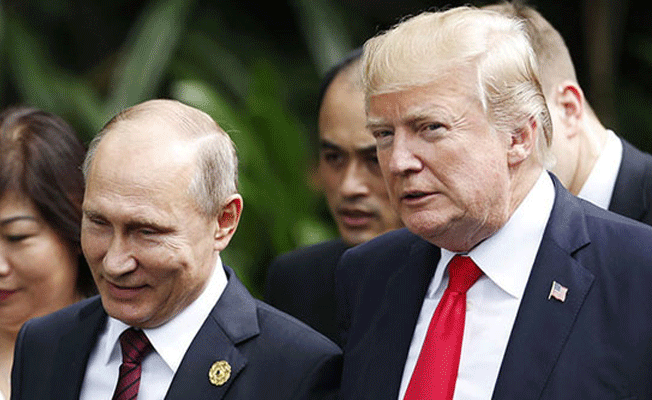 Putin ile Trump görüştü