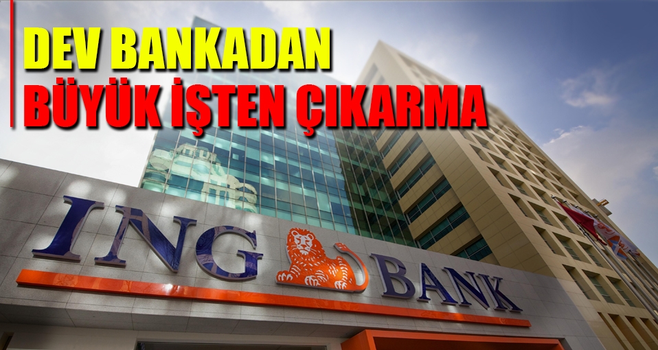 Dev banka binlerce çalışanını işten çıkarıyor