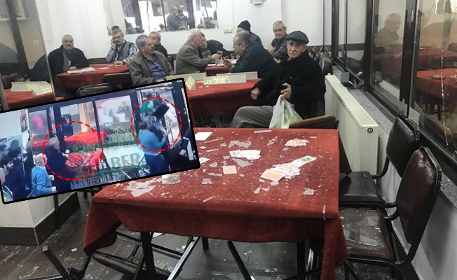 Utandıran kavga...