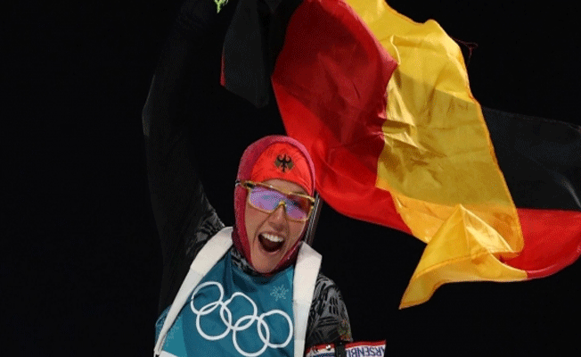 Anais Bescond, Kış Olimpiyatları tarihinde bir ilke imza attı
