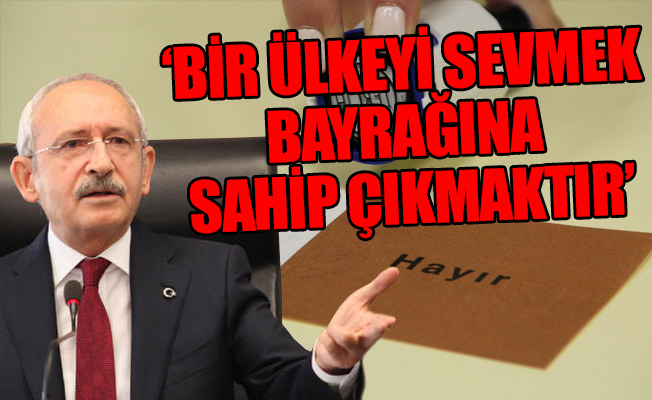 CHP lideri: 16 Nisan Referandumu'nda 51.2 ile hayır çıktı